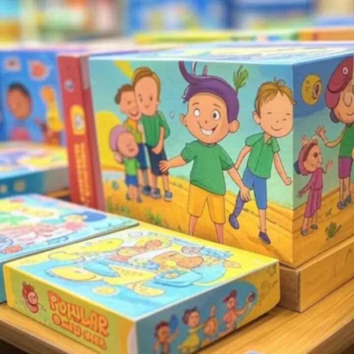 Rodzinny zestaw gier planszowych rozłożonych na stole