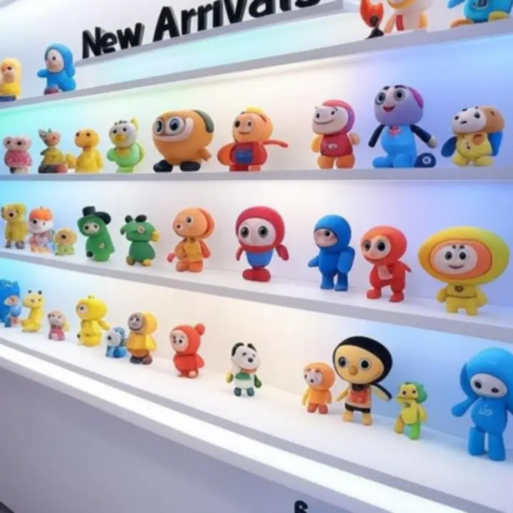 Nowe i najchętniej wybierane zabawki w jednym rzędzie